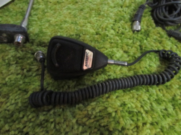 CB RADIO, POWER HORN, SPEAKER, COBRA RADIO & MORE