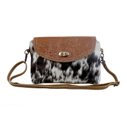 *Brand New* MYRA PROCRASTINATION LEATHER & HAIRON BAG