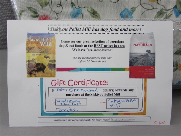 Dog Play and Care Package + Gift Certificate