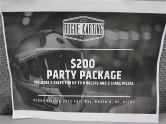 Go-Kart Party Package