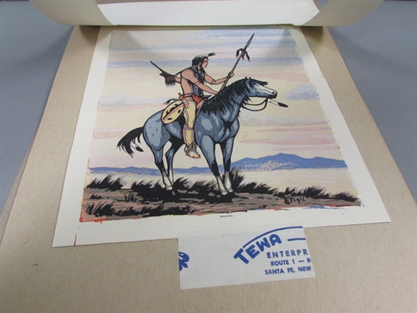 Vintage Frank Vigil Apache Art - Painted Horse