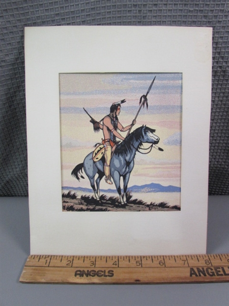 Vintage Frank Vigil Apache Art - Painted Horse