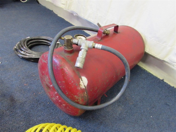 Portable Air Tank & Air Hoses