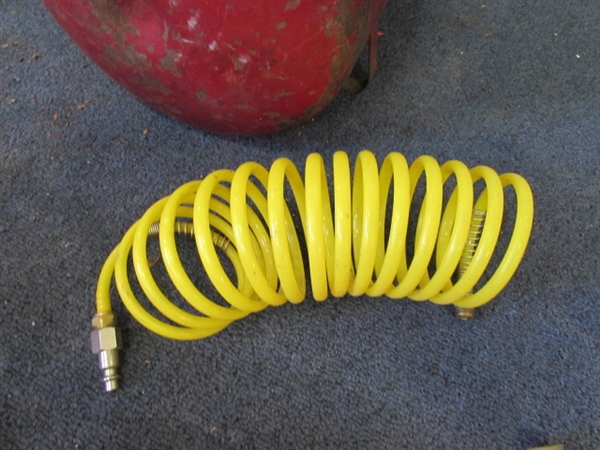 Portable Air Tank & Air Hoses