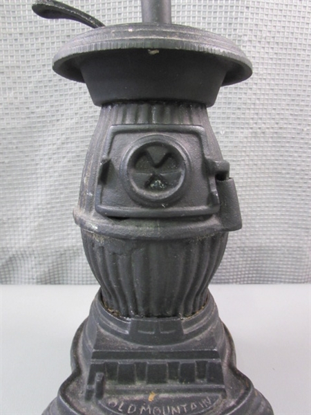 Miniature Cast Iron Pot Belly Stove