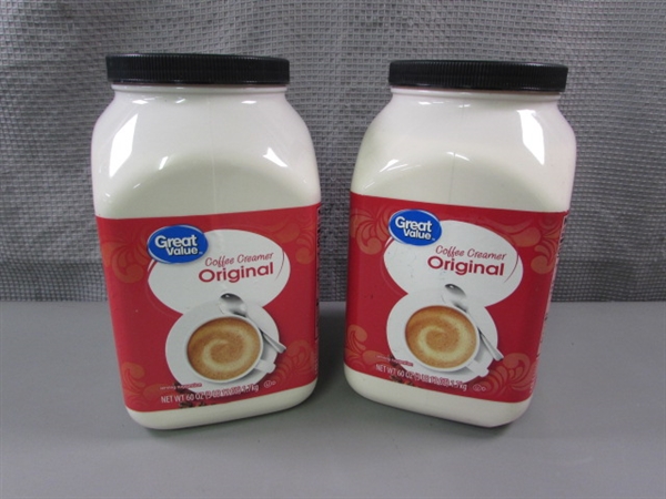 Great Value Original Coffee Creamer 2x 60oz