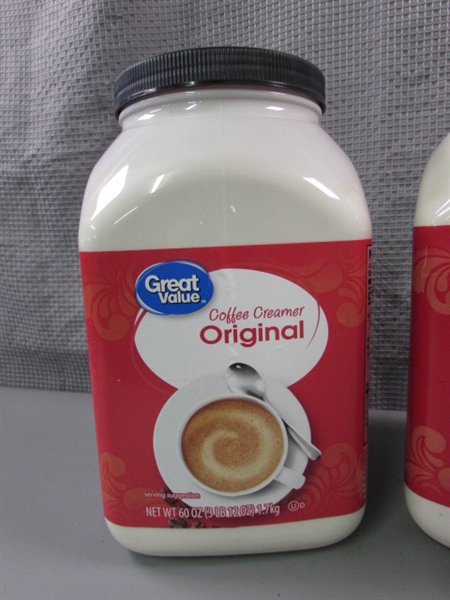 Great Value Original Coffee Creamer 2x 60oz