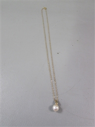14Kt G.F Pearl Necklace