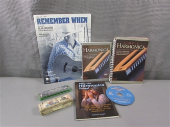 Harmonicas, DVDs and Music Books