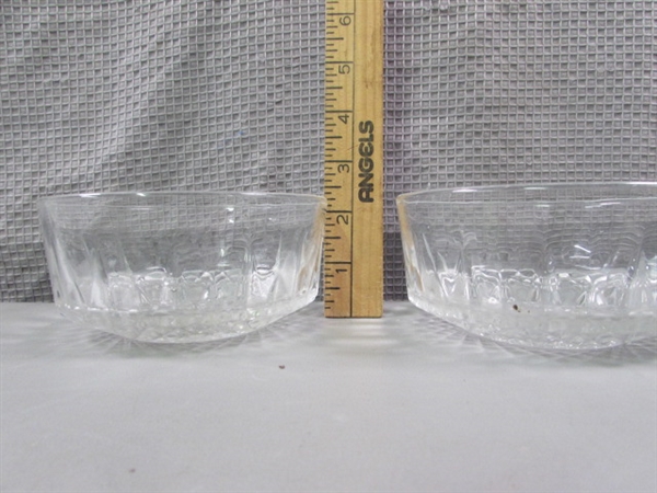 Arcoroc, Duralex, & Pyrex Glass Bowls