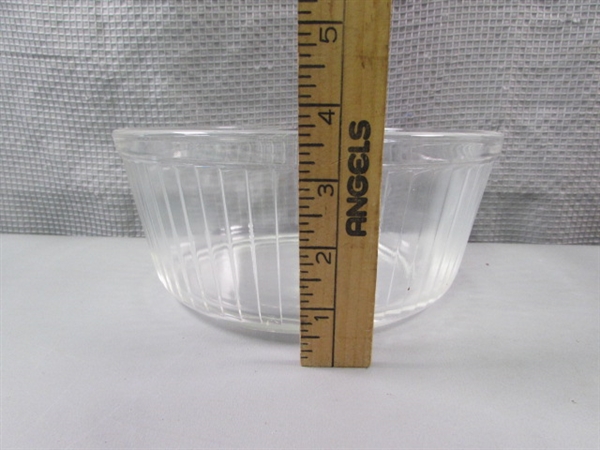 Arcoroc, Duralex, & Pyrex Glass Bowls