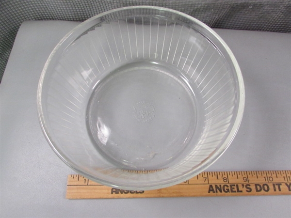 Arcoroc, Duralex, & Pyrex Glass Bowls