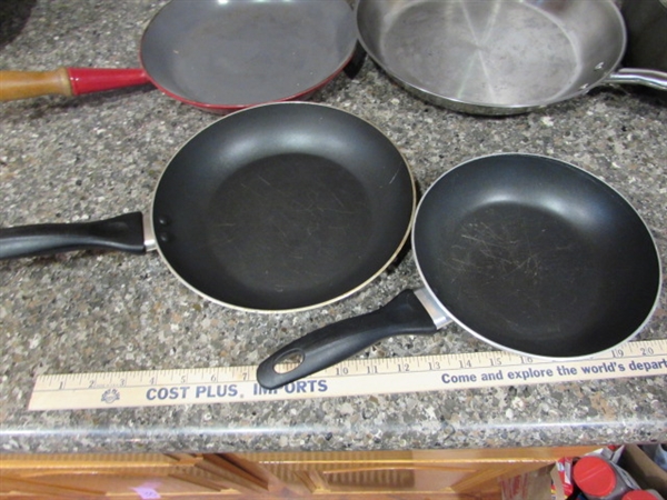 Le Creuset, All-Clad Williams-Sonoma, & Other Pots/Pans