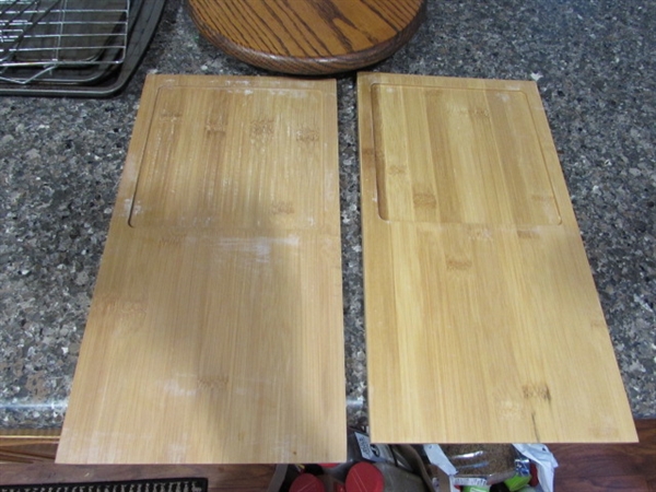 Cutting Boards, Lazy Susan, Cookie Sheets & Cooling Racks