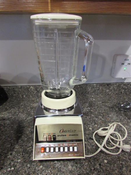 Vintage Blender, Food Processor, & Hand Mixer