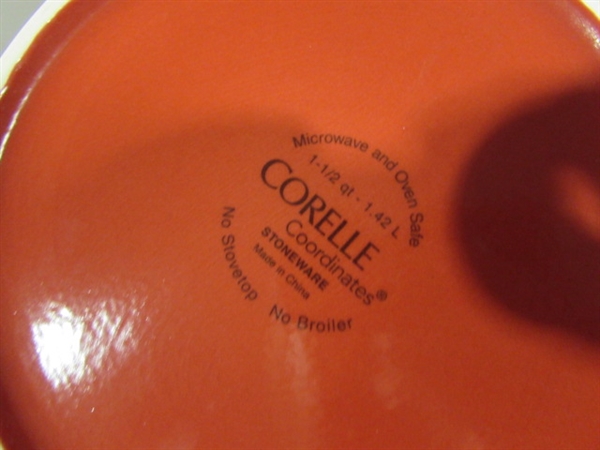 Corelle Coordinates Stoneware 4 Pc Set