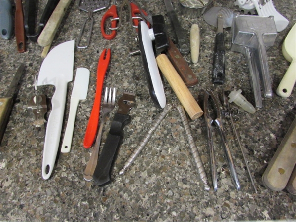 Vintage Kitchen Utensils and Knives