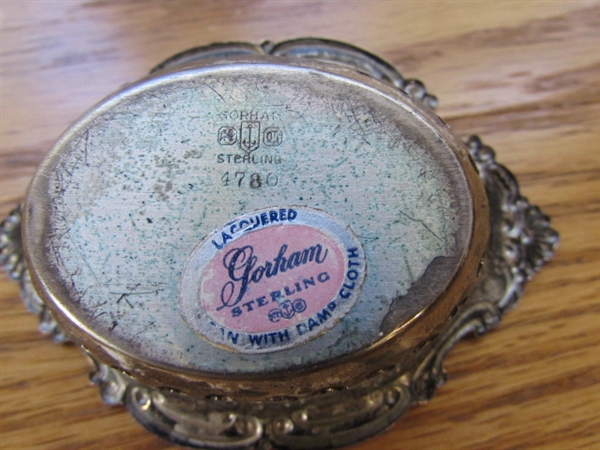 Vintage Gorham Sterling Silver Cromwell Pattern Nut Bowl