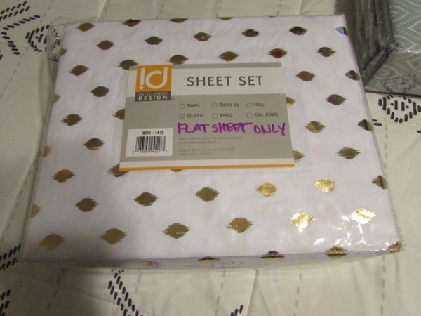 Queen Size: Sheets, Pillowcases, & Blankets