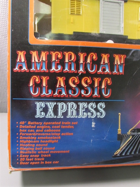 American Classic Express Train Set