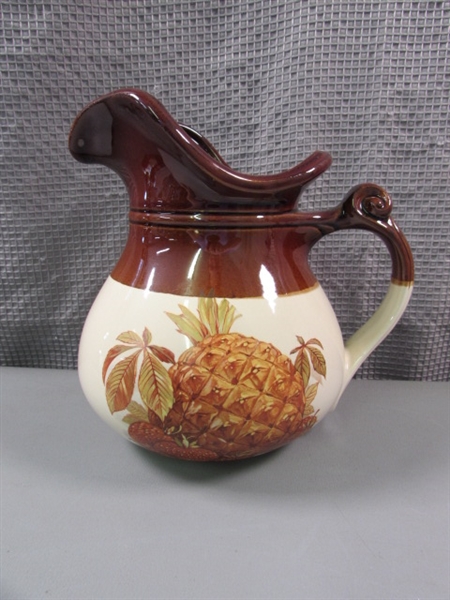 Vintage McCoy USA Pottery Pitcher #7515