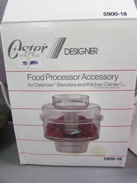 Oster Regency Kitchen Center and Accessories