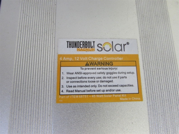 Thunderbolt Magnum Partial Solar Panel Kit.