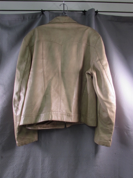 Vintage Leather Jacket-Remy Leather Fashions Size 44