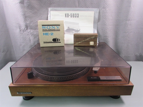 Kenwood Full Automatic Direct Drive Turntable KD-5033