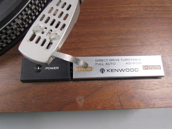 Kenwood Full Automatic Direct Drive Turntable KD-5033