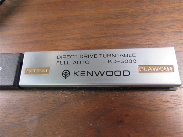 Kenwood Full Automatic Direct Drive Turntable KD-5033