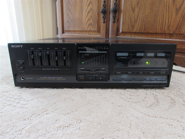 SONY STEREO AMPLIFIER TA-AX435 - Weed Estate