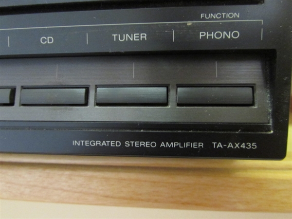 SONY STEREO AMPLIFIER TA-AX435 - Weed Estate