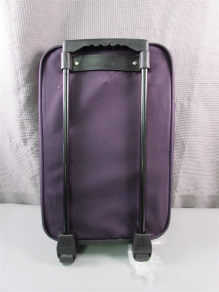 New- Purple Luggage Set.