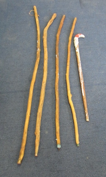 Hand Carved Walking Sticks