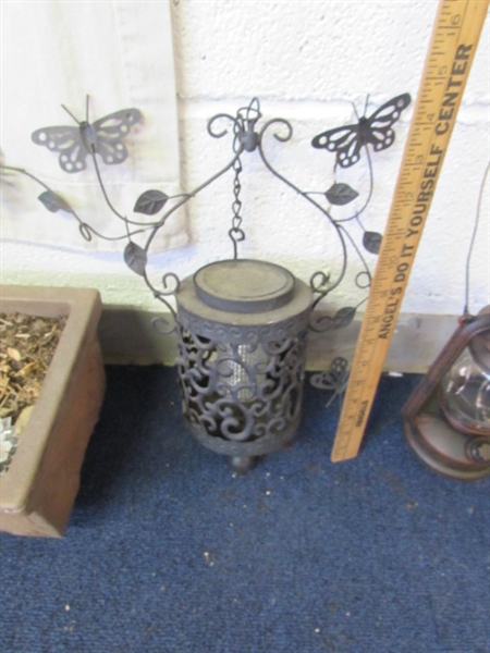 Vintage Watering Cans and Outdoor Decor.