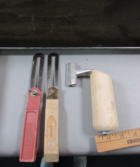 Wood Tool Box w/Tools