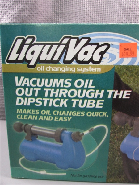 LiquiVac Oil Changing System