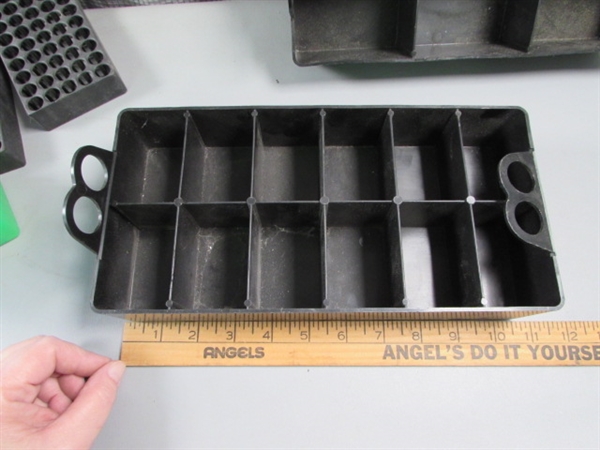 Ammo Can Organizers, Reloading Trays, and Pistol Ammo Boxes