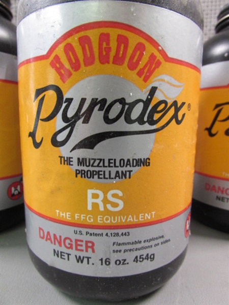 Hodgdon Pyrodex RS FFG Equivalent- 3 16 oz Containers