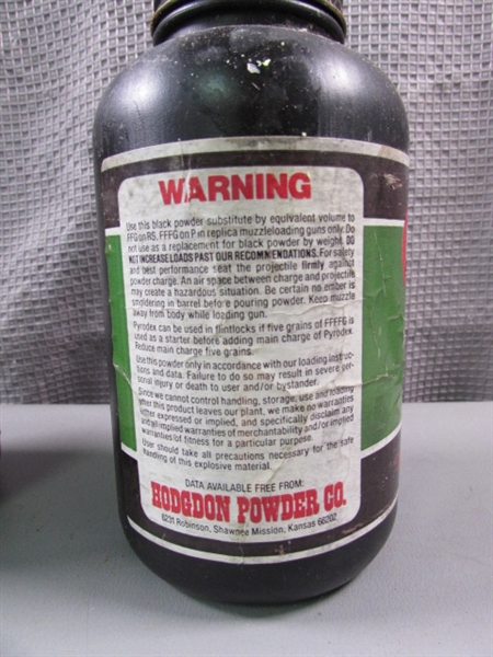 Hodgdon Pyrodex P FFFG Equivalent- 2 Containers