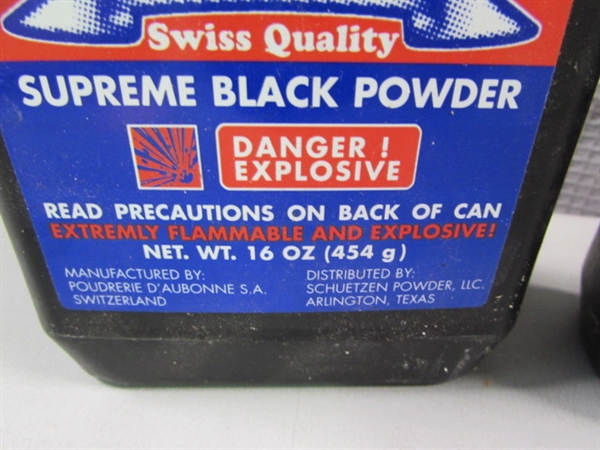 Swiss Black Powder 2 Containers