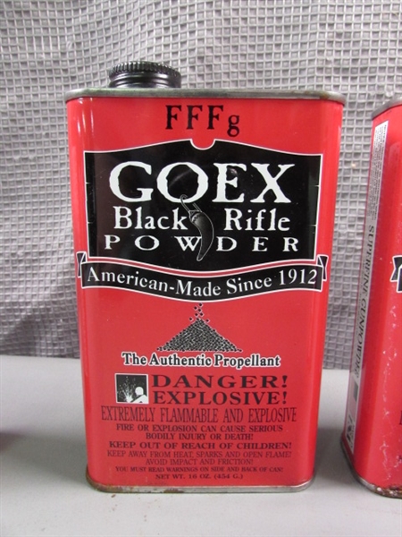 4-GOEX FFFg Black Rifle Powder