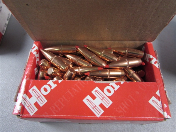 Hornady 30 CAL, 38 CAL, & 45 CAL SST &XTP Bullets.