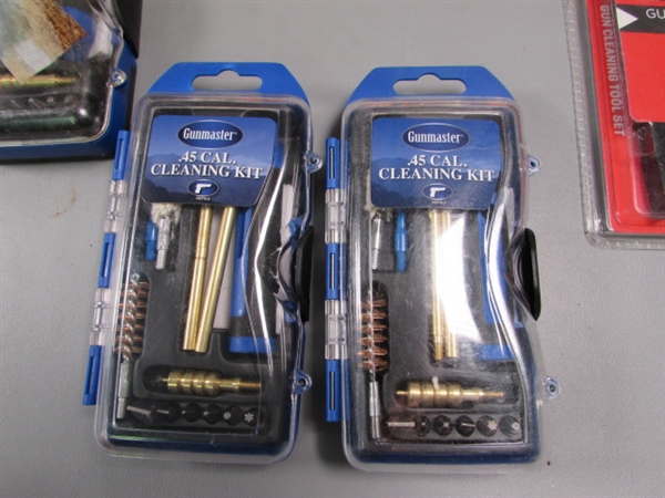 Camo Bag W/Gun Cleaning Supplies.