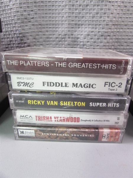 Collection of Cassette Tapes