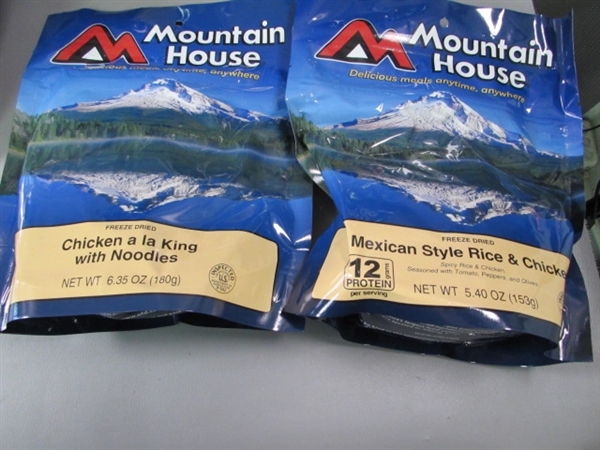 Mountain House Meals-Expired