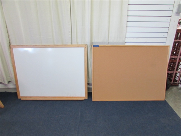 36x48 Whiteboard & Bulletin Board