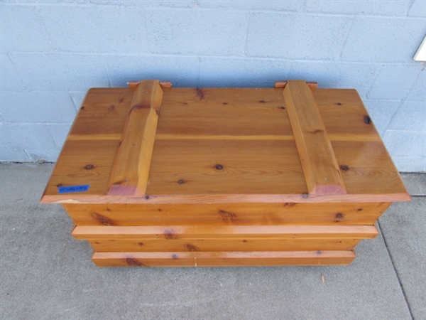 Wooden Hope Chest