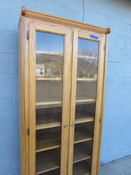 Tall 2-Door 7-Shelf Cabinet